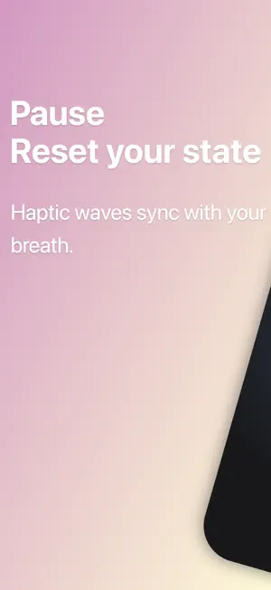 Pausely: Calm in one breath screenshot 1