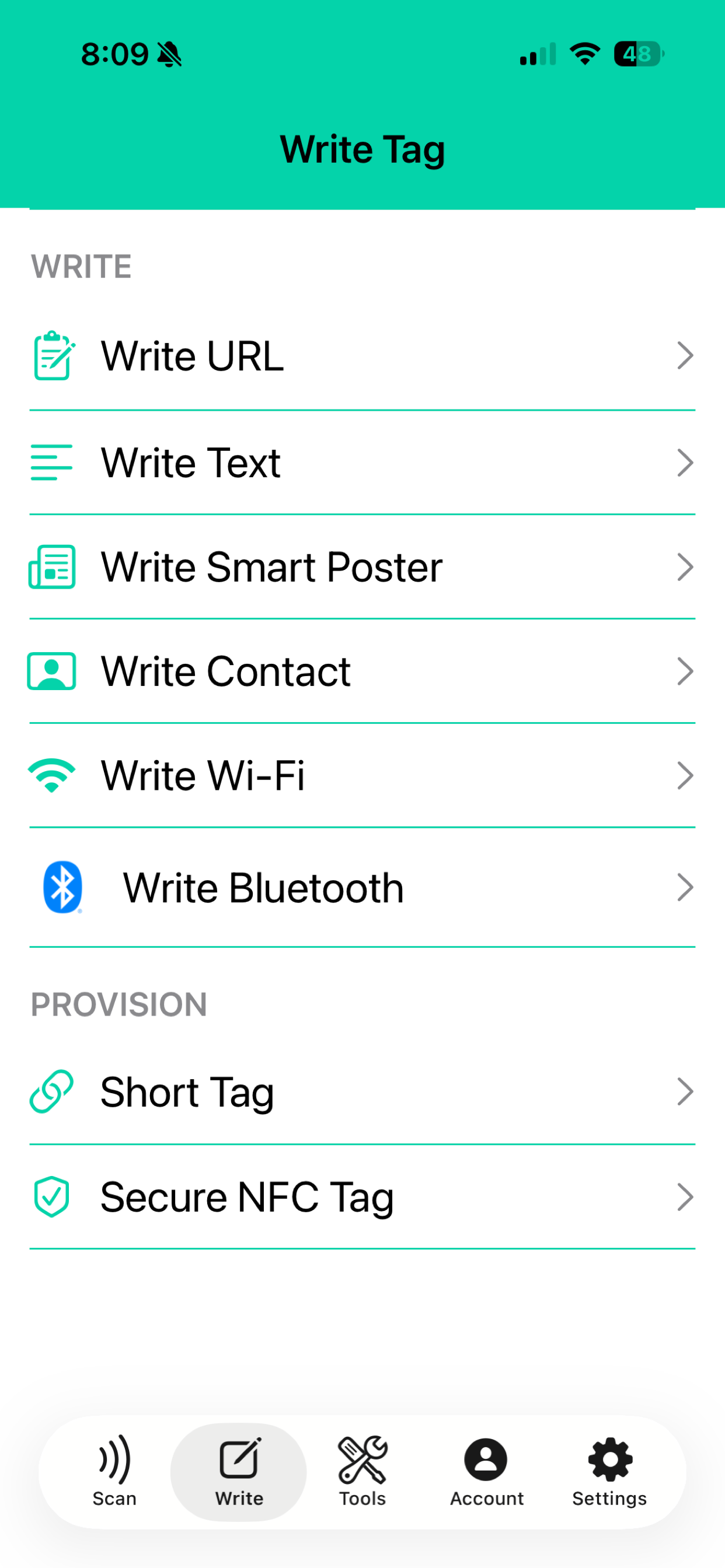 Nfc Ideas screenshot 4