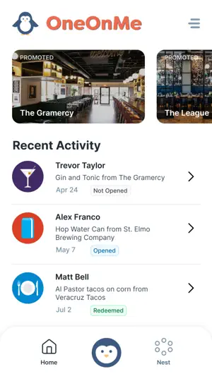 OneOnMe screenshot 1