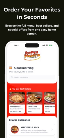 Scotty's Pizzeria - Florida iPhone screenshot