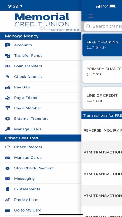 Memorial CU screenshot-3