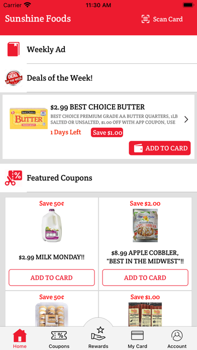 Sunshine Foods Screenshot