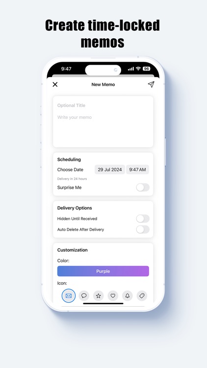 MemoVault: Time-Locked Memos