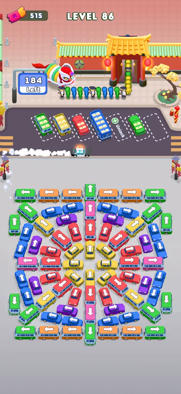 Bus Escape: Traffic Jam iOS Mod IPA screenshot 5 - iOS game interface