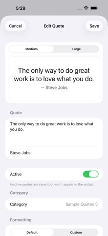 Quotator Screenshot 3 of 7