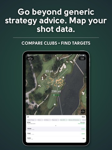 Shot Pattern - Golf GPS iPad screenshot