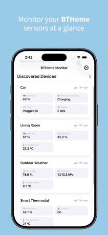 BTHome Monitor screenshot
