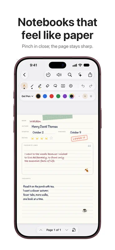 Apricity: Read, Write, Focus screenshot 6 of 8