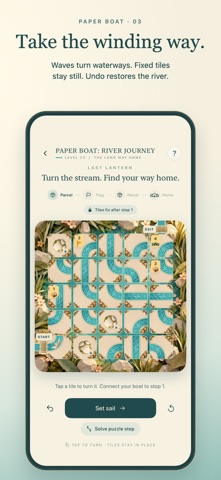 Paper Boat: River Journey screenshot 4