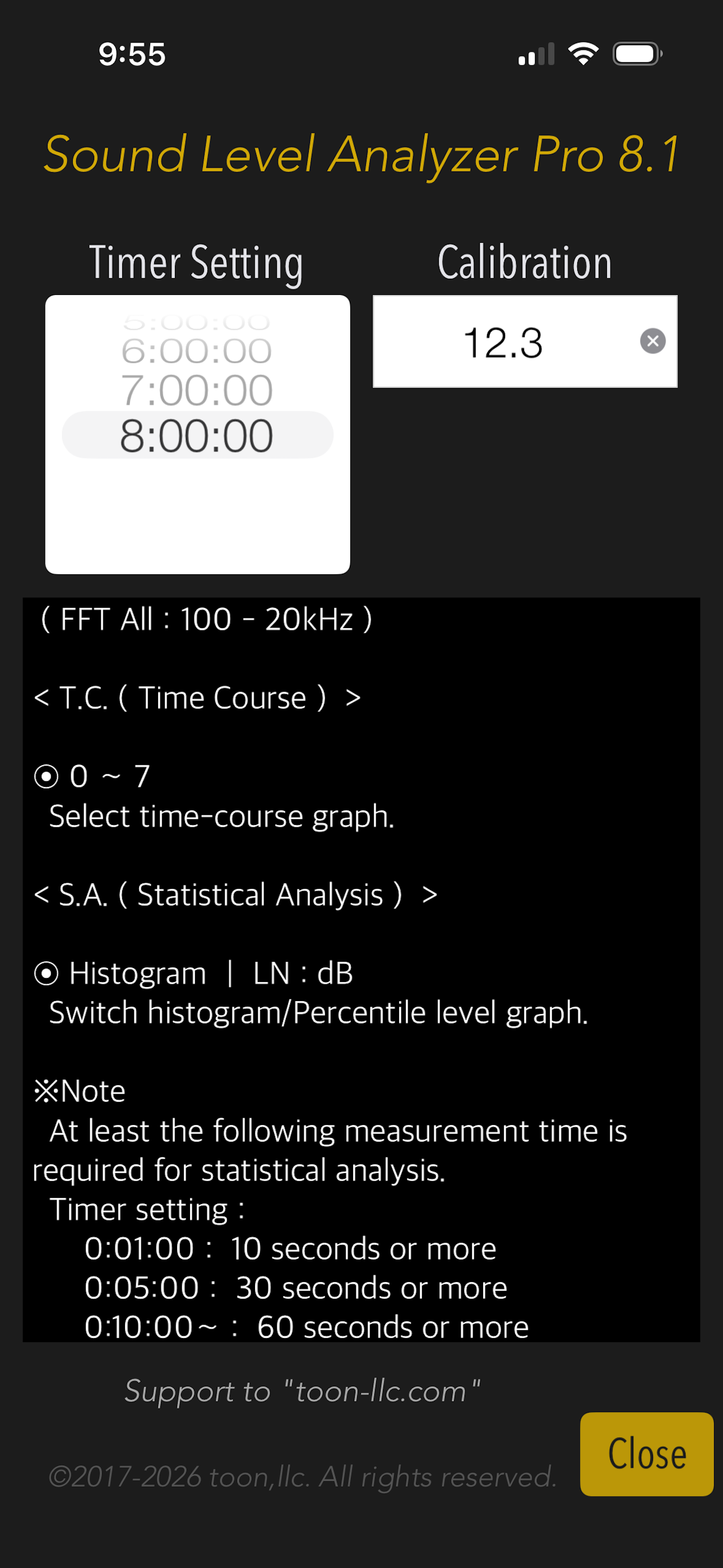 Sound Level Analyzer PRO screenshot 11