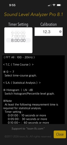 Sound Level Analyzer PRO Screenshot 10 of 10