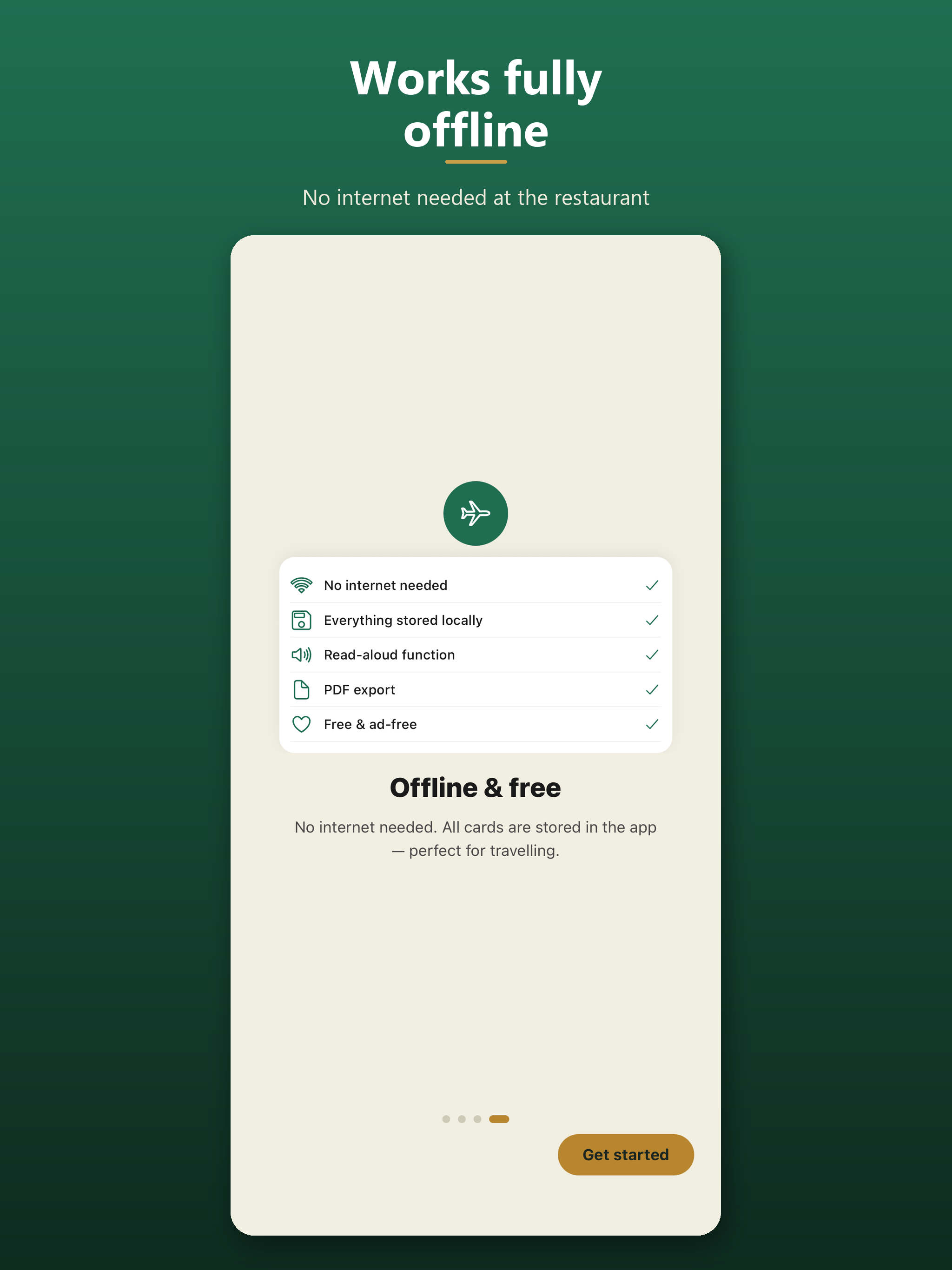 Gluten Free Travel Card screenshot 6