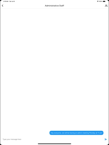 August Mobile iPad screenshot