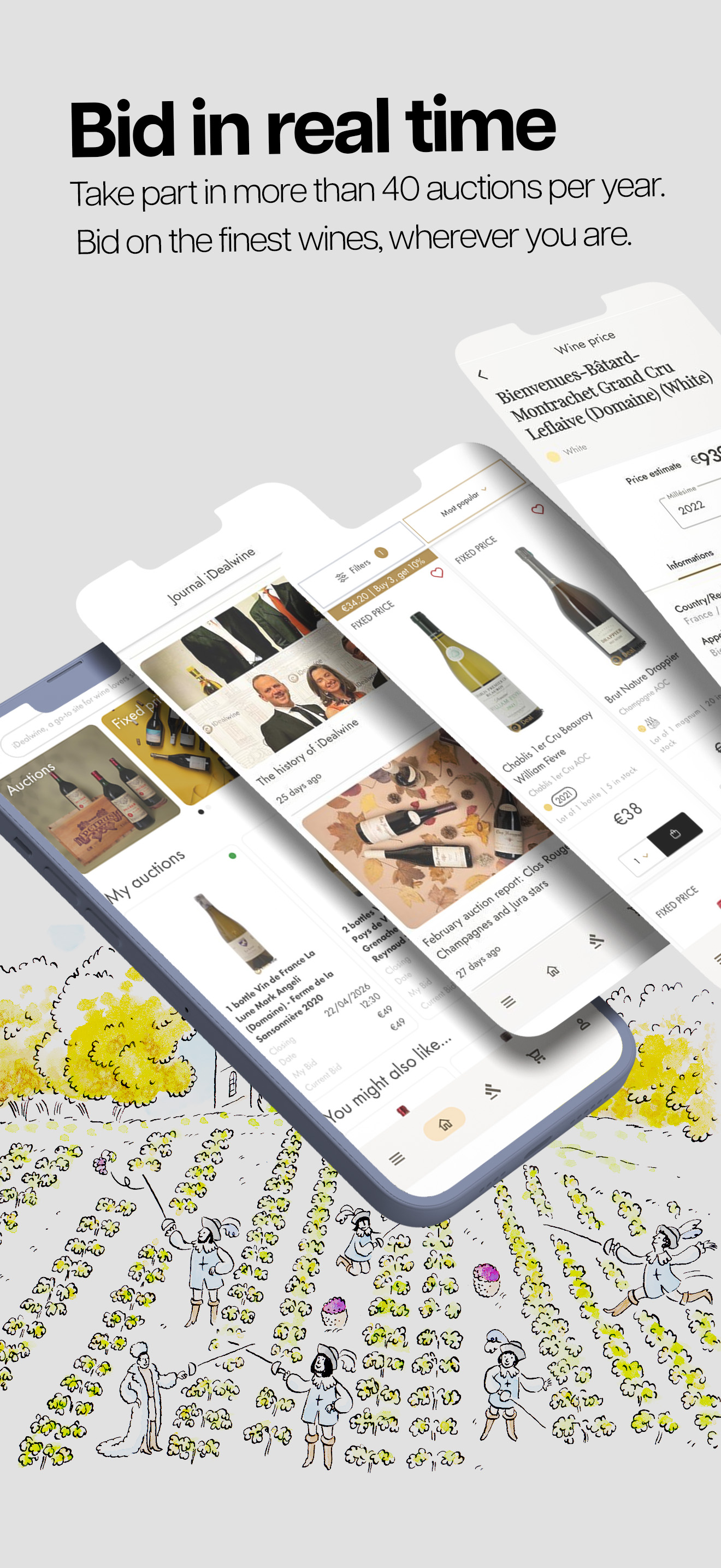 iDealwine: buy, sell, estimate