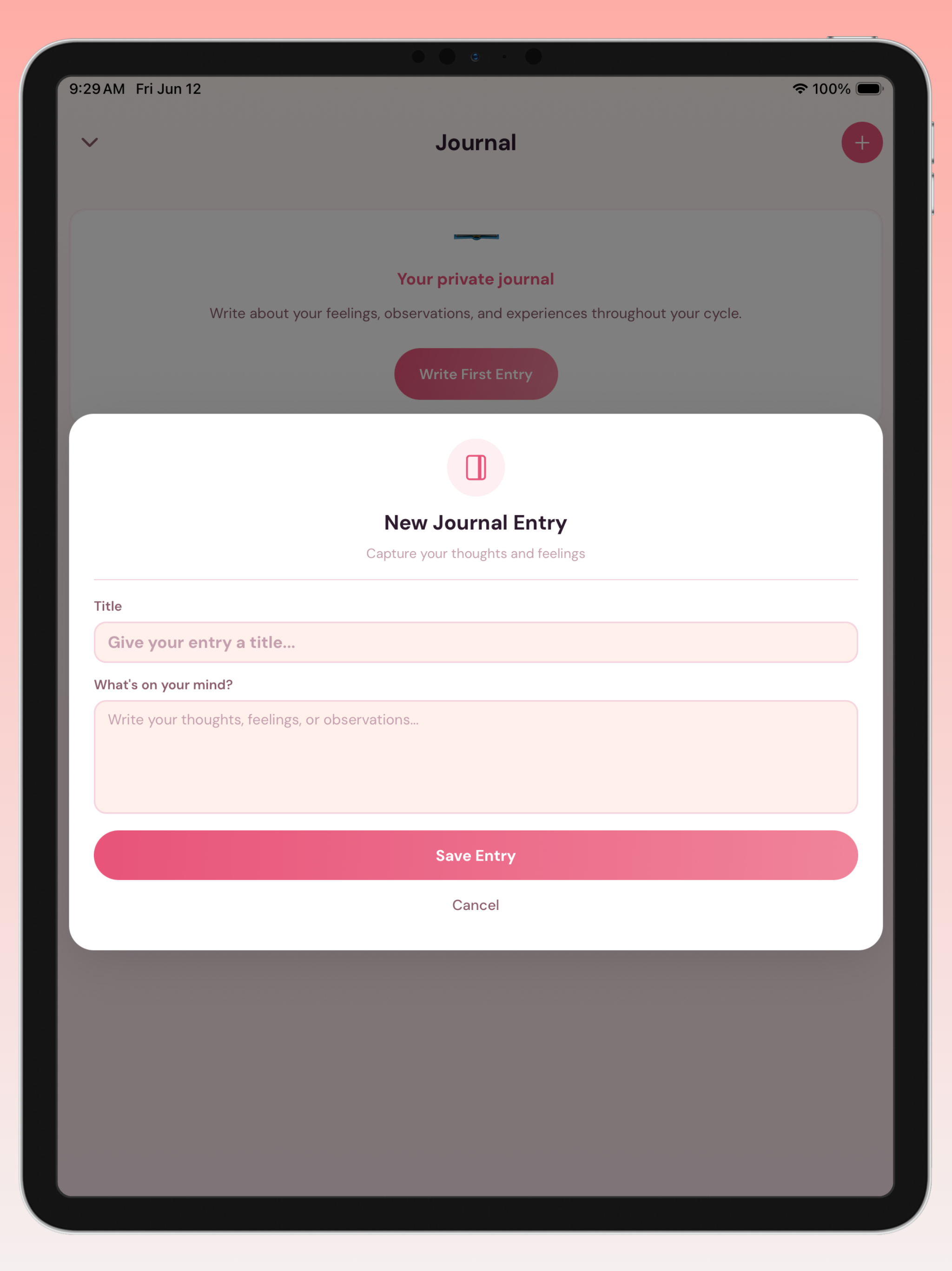 Period Tracker + Ovulation
