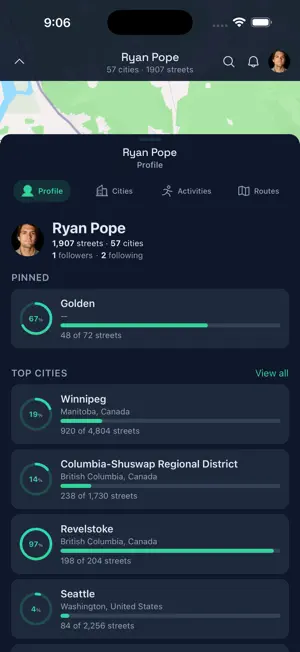 MyRunMap: Run Every Street screenshot 1