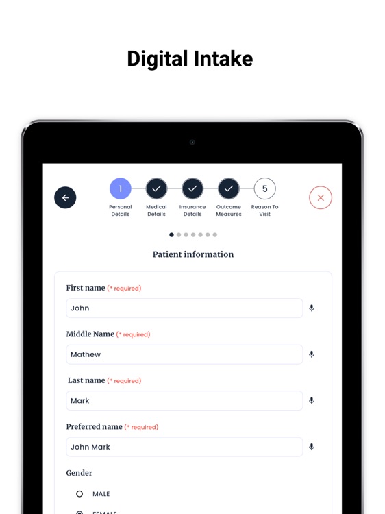 SPRY In-Clinic Kiosk App