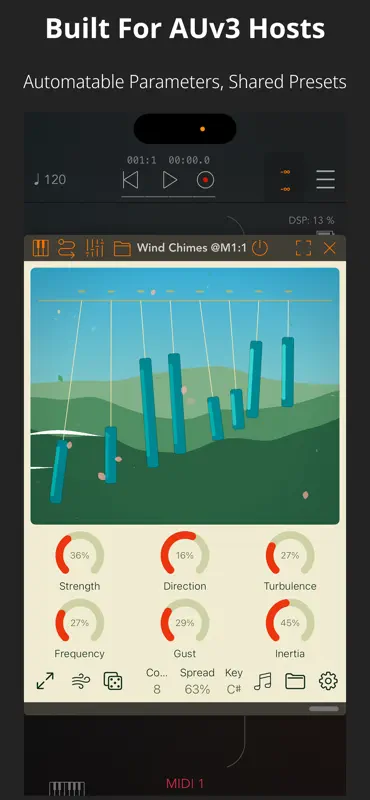 Wind Chimes - Generative MIDI screenshot 6 of 6