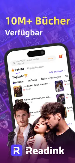 Screenshot von Readink – Geschichten & Bücher auf dem iPhone 1