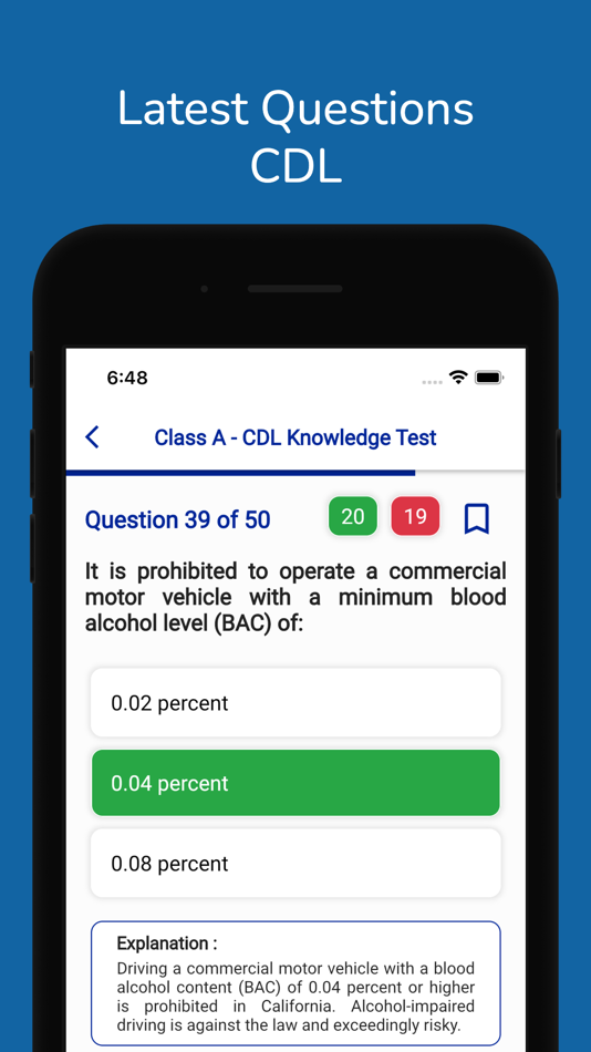 #1. CDL Permit Practice Test Prep (iOS) 由: S Mehta