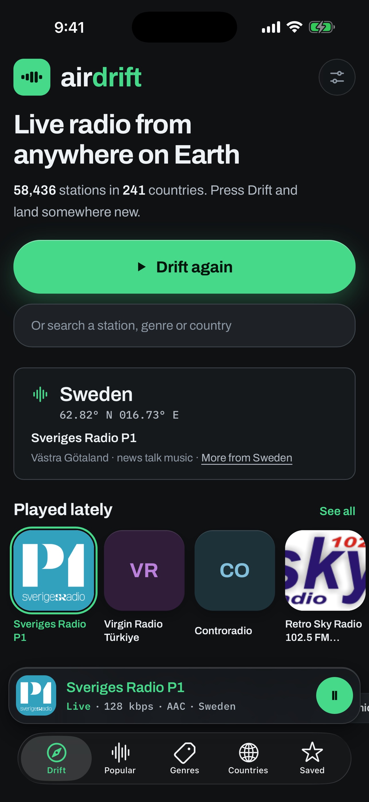 Screenshot 1 of Air Drift