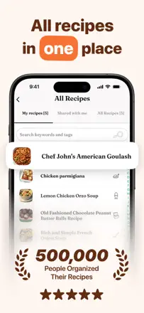 Recipe Keeper - OrganizEat : capture d’écran 2 sur 10