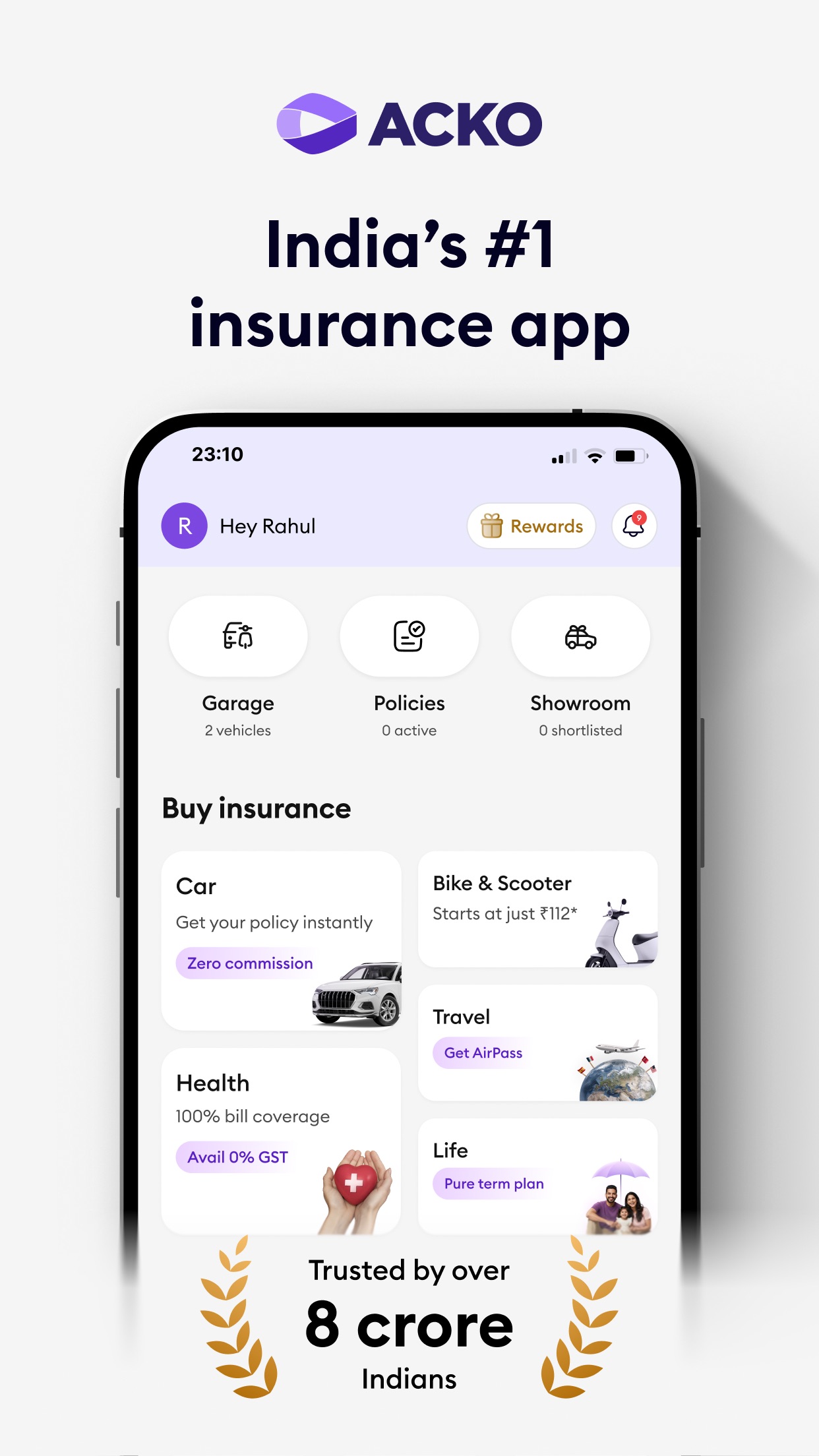 Screenshot 1 of ACKO Insurance