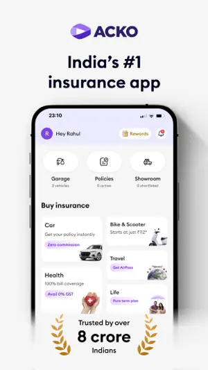 ACKO Insurance screenshot 1