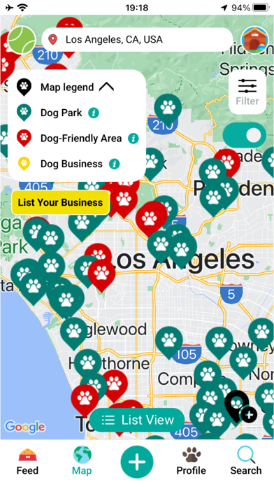 DogPack: Dog Parks & Services Screenshot