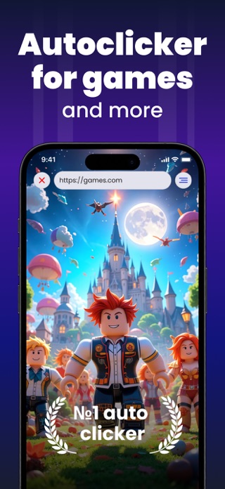 Auto clicker: tap and click Screenshot 1 of 4