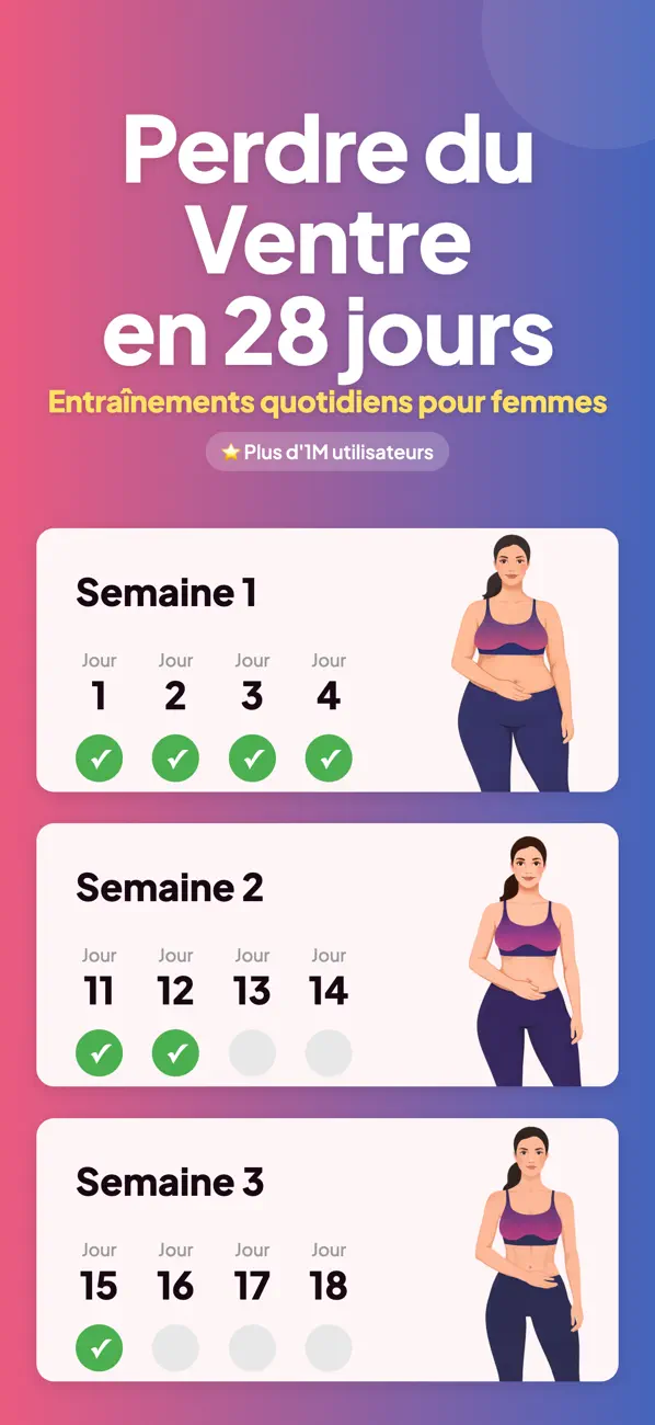 Screenshot #1 pour Entraînement à la Maison Femme