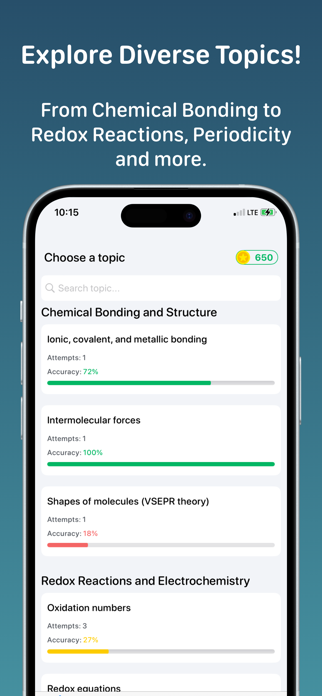 A-Level Chemistry Screenshot 2 of 10