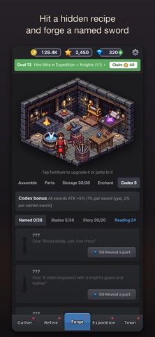 Idle Blade Smith: Forge RPG Screenshot 3 of 6