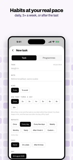 Today: Habit Tracker & Streaks screenshot 3