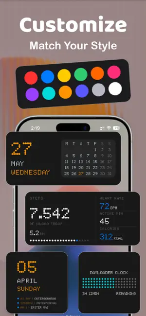 Void Widgets - Retro & Minimal iPhone screenshot 4