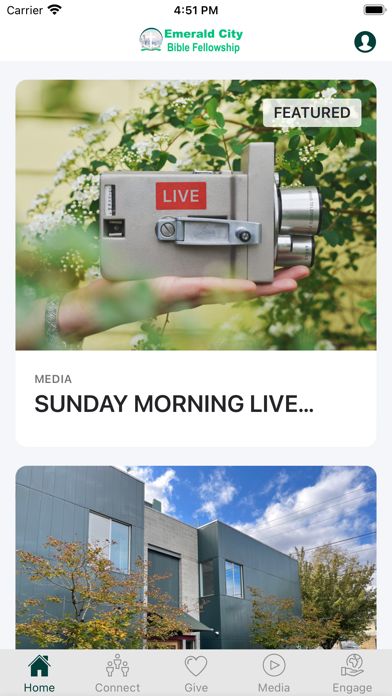Emerald City Bible Fellowship app screenshot