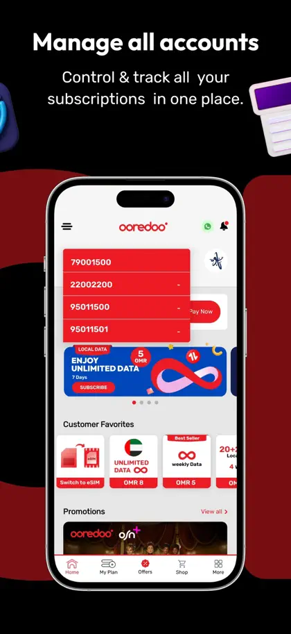 Captura de tela 3 de 6 de Ooredoo Oman