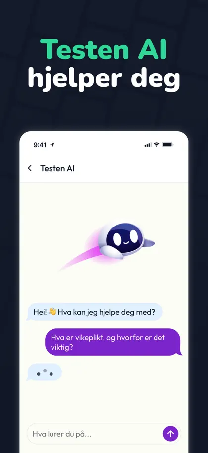 Screenshot 4 di 6 di Testen.no: Øv til teoriprøven