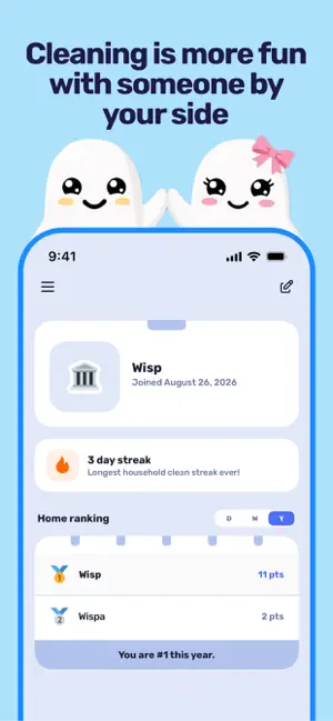Wisp: House Cleaning Planner screenshot 2
