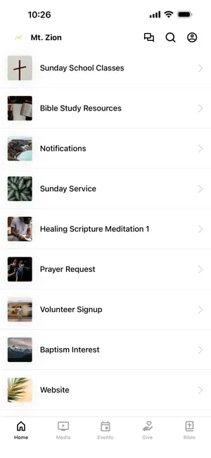 Mt. Zion Baptist Church, Jones screenshot 1