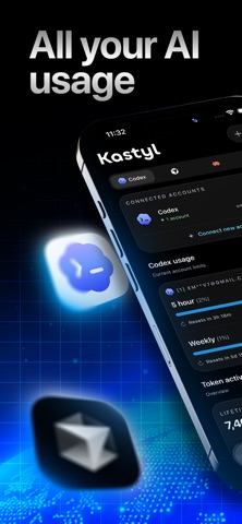 Kastyl: AI Usage Tracker Screenshot 1 of 9
