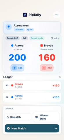 PipTally Domino Score screenshot