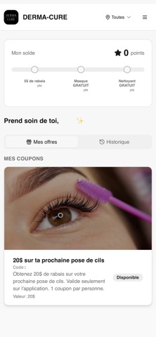 DERMA-CURE iPhone screenshot