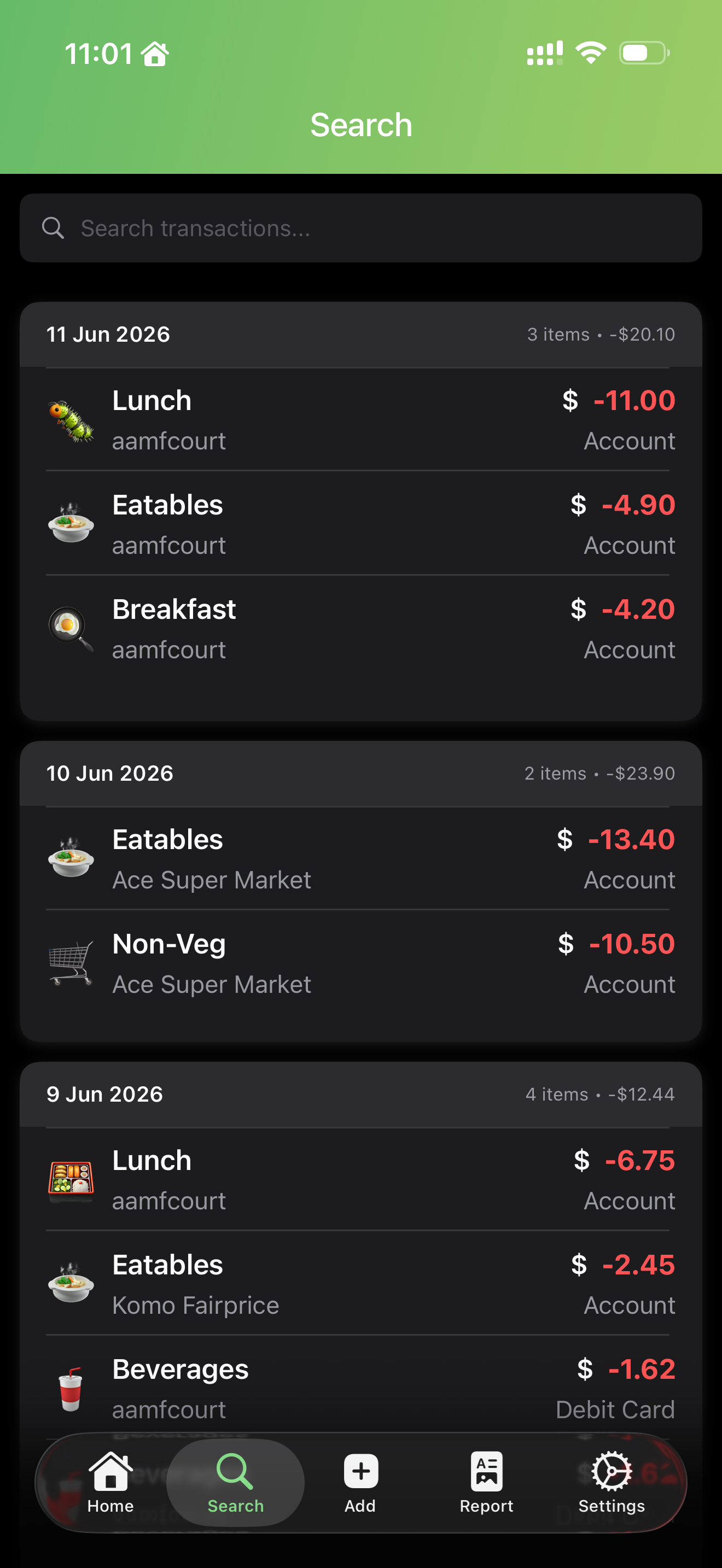 GlintBudget screenshot 9