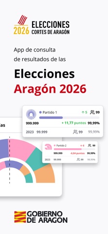 Elecciones Aragón 26 iPhone screenshot