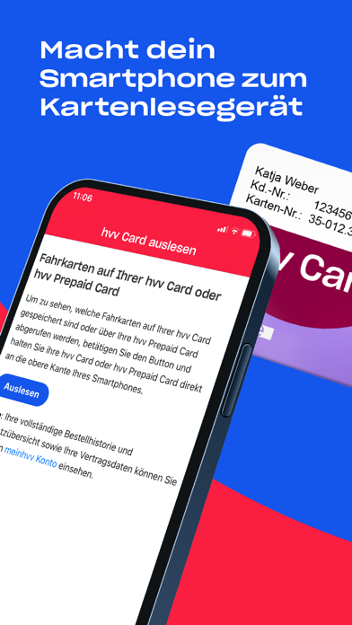 hvv Chipkarten Info Screenshot