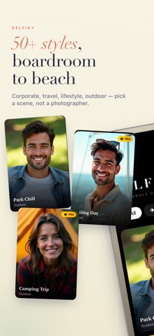 AI Headshot Generator Selfiey Screenshot 2 of 6