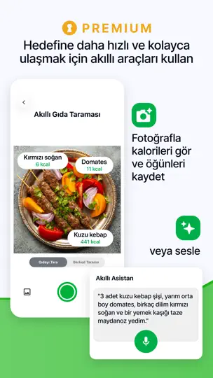 Fatsecret Kalori Sayacı iPhone Ekran Görüntüsü 9