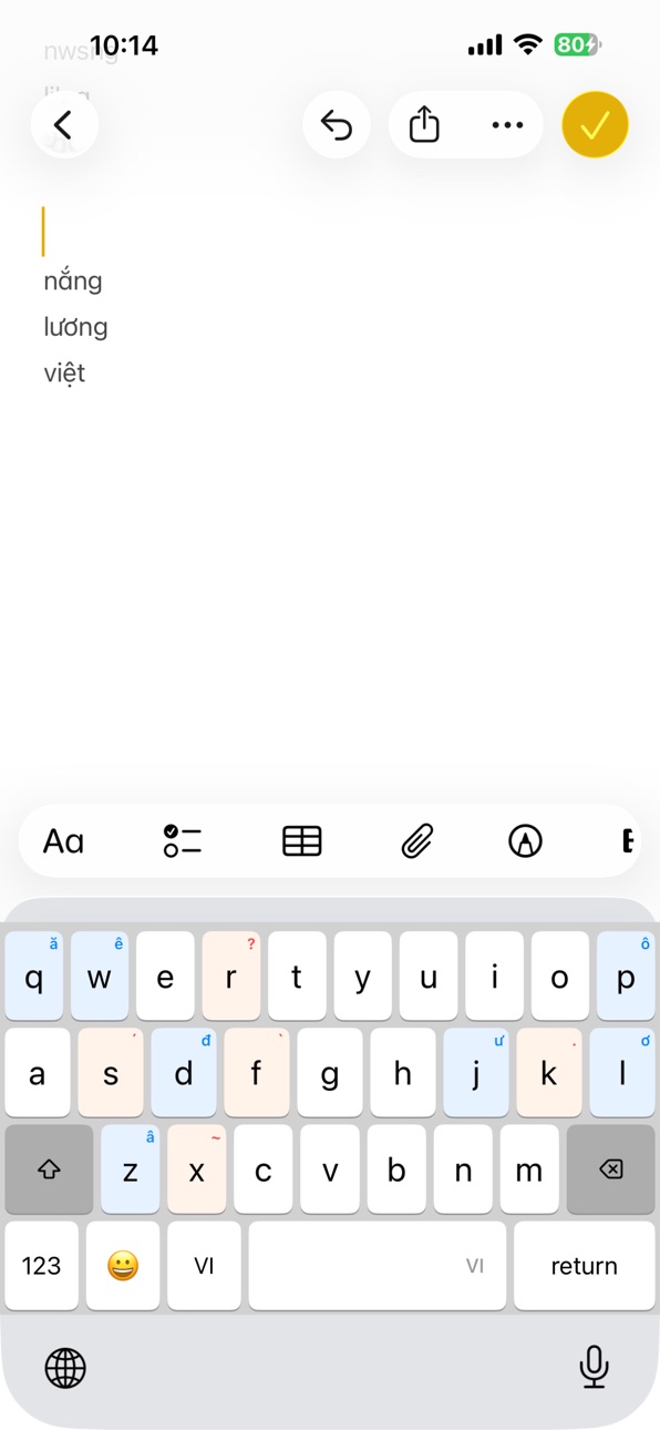 iPhone screenshot