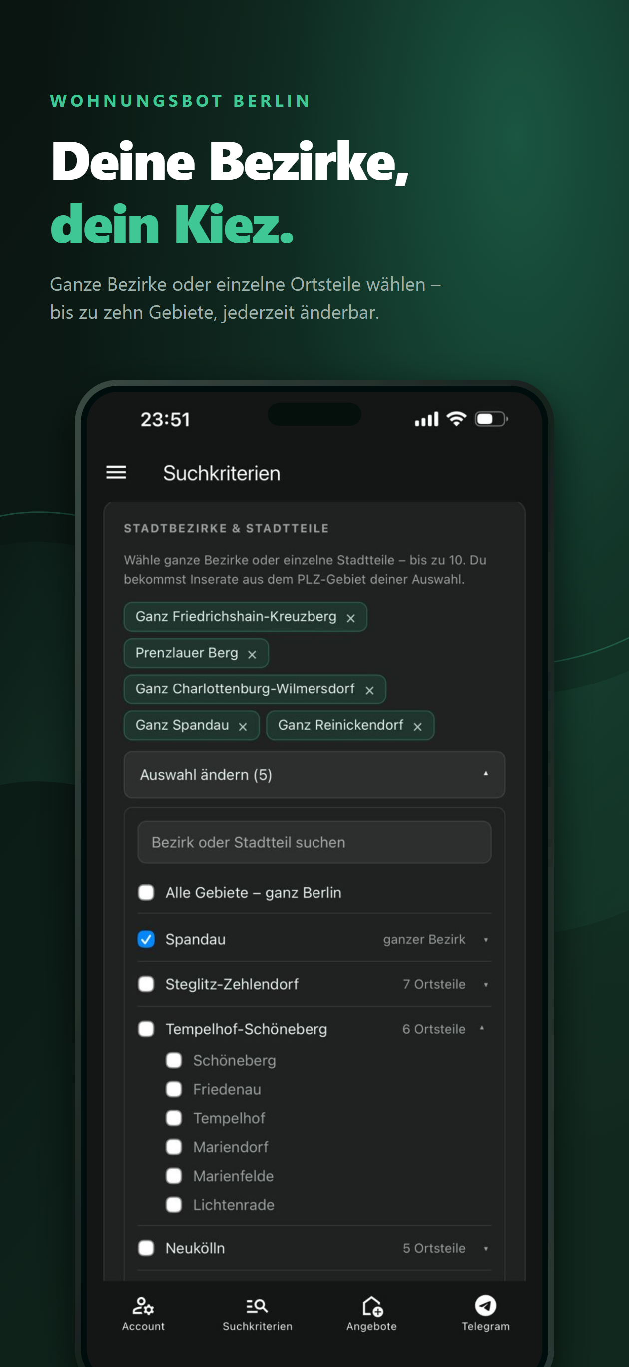 Wohnungsbot Berlin screenshot 4